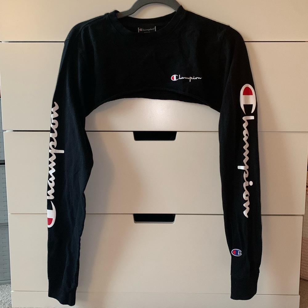 Champion Cropped Long Sleeve - Small